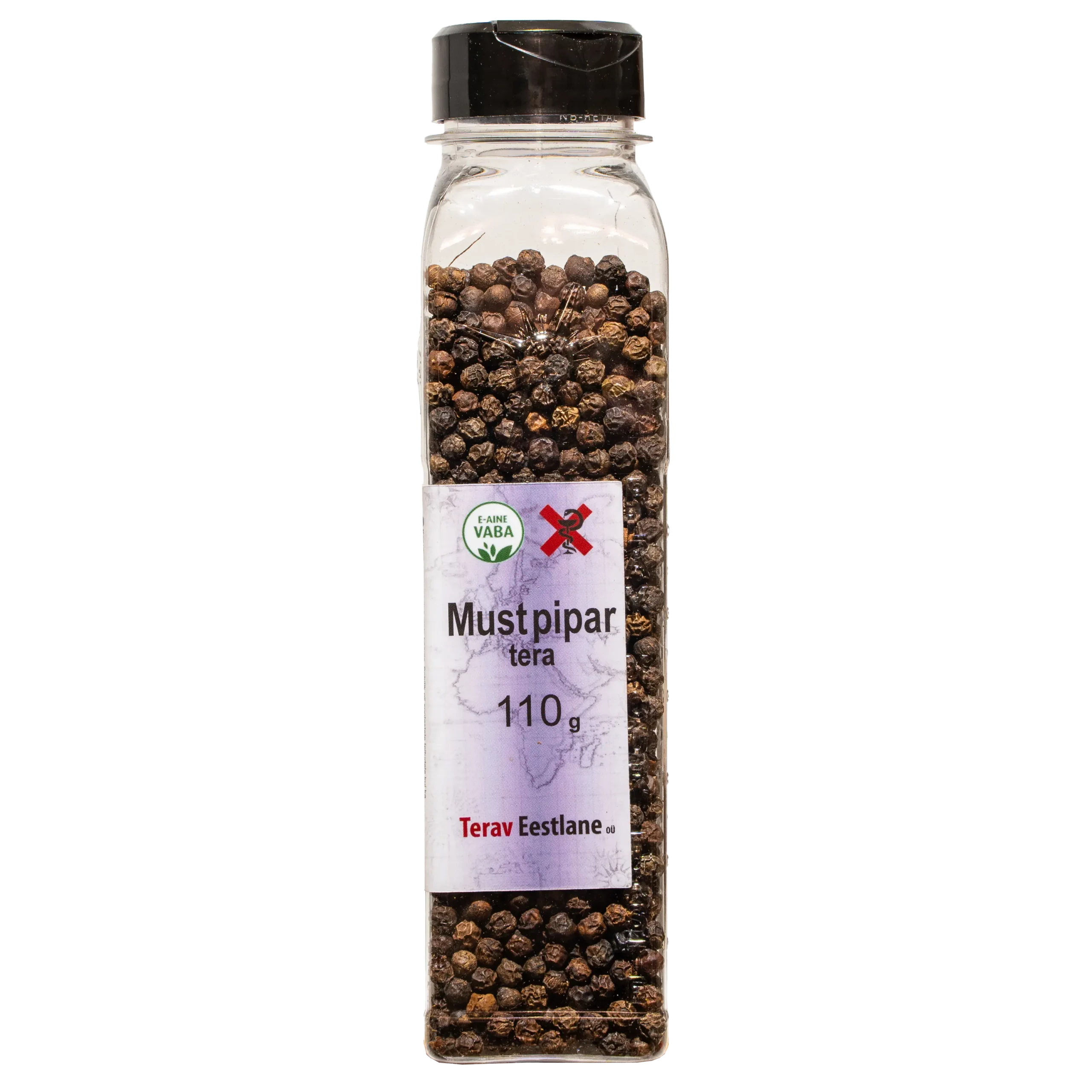 MUSTAPIPPURI kokonainen (110g)