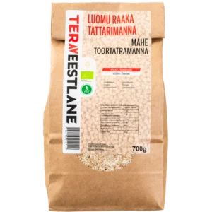 Raakatattarimanna 700g luomu Terav Eestlane