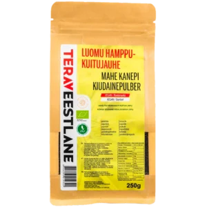 Hamppukuitujauhe 250g luomu Terav Eestlane