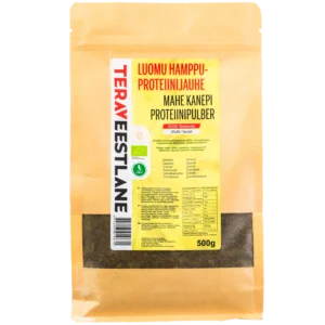Hamppuproteiinijauhe 500g luomu Terav Eestlane