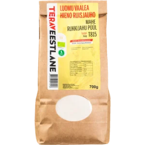 Ruisjauho tyyppi T815 700g Luomu Terav Eestlane